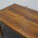 Table de ferme en orme massif