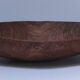 Oblong cut solid wood carved monoxyl