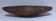 Oblong cut solid wood carved monoxyl