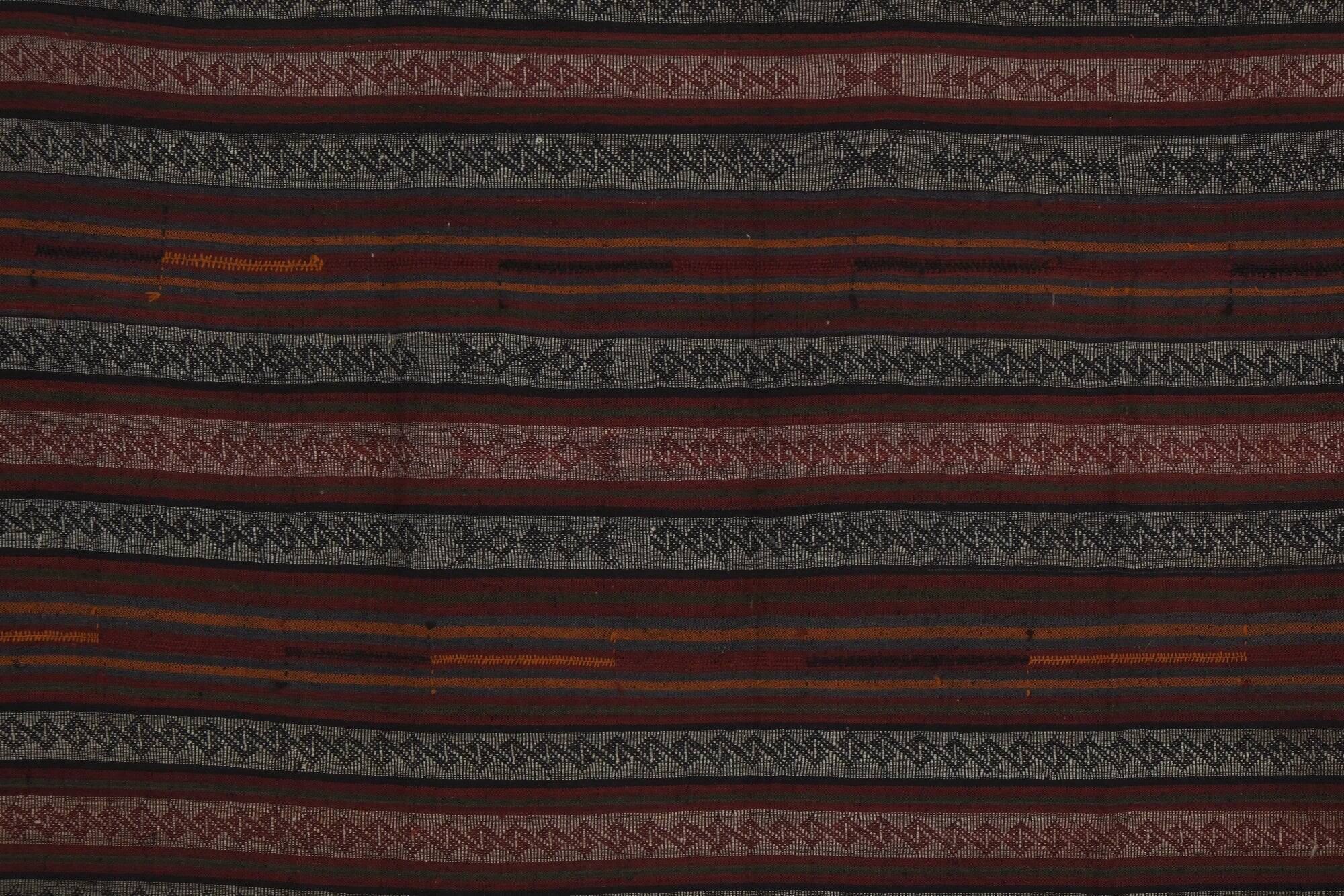 Vintage Turkish hallway rug 131x395 cm