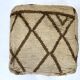 Moroccan kilim pouf