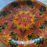 New hand painted Khokloma tray