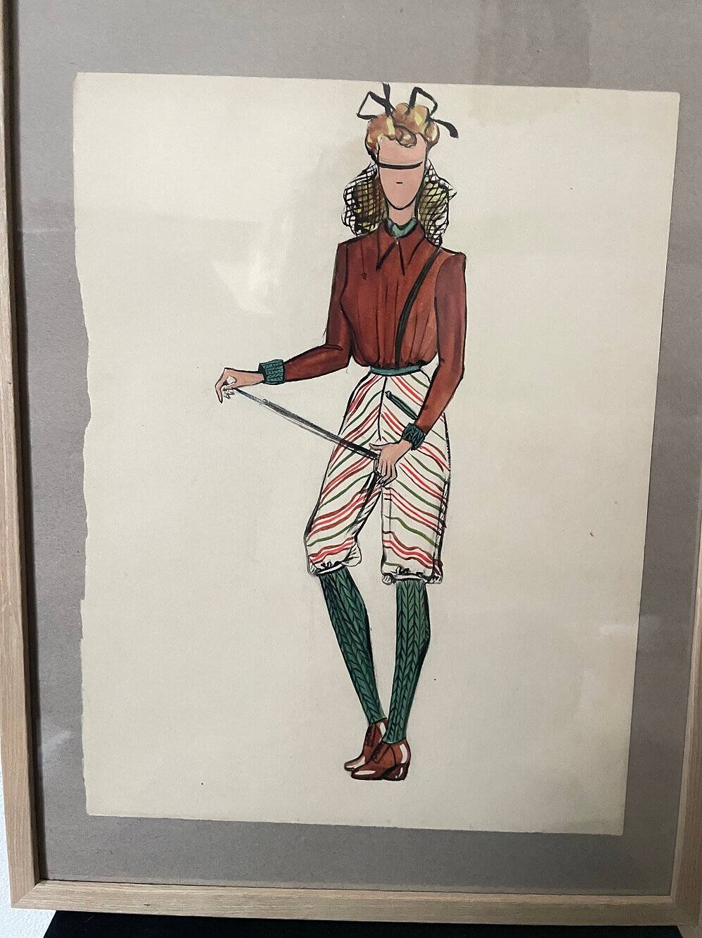 Fashion drawing G Mazoyer