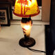 Lampe champignon style Gallé