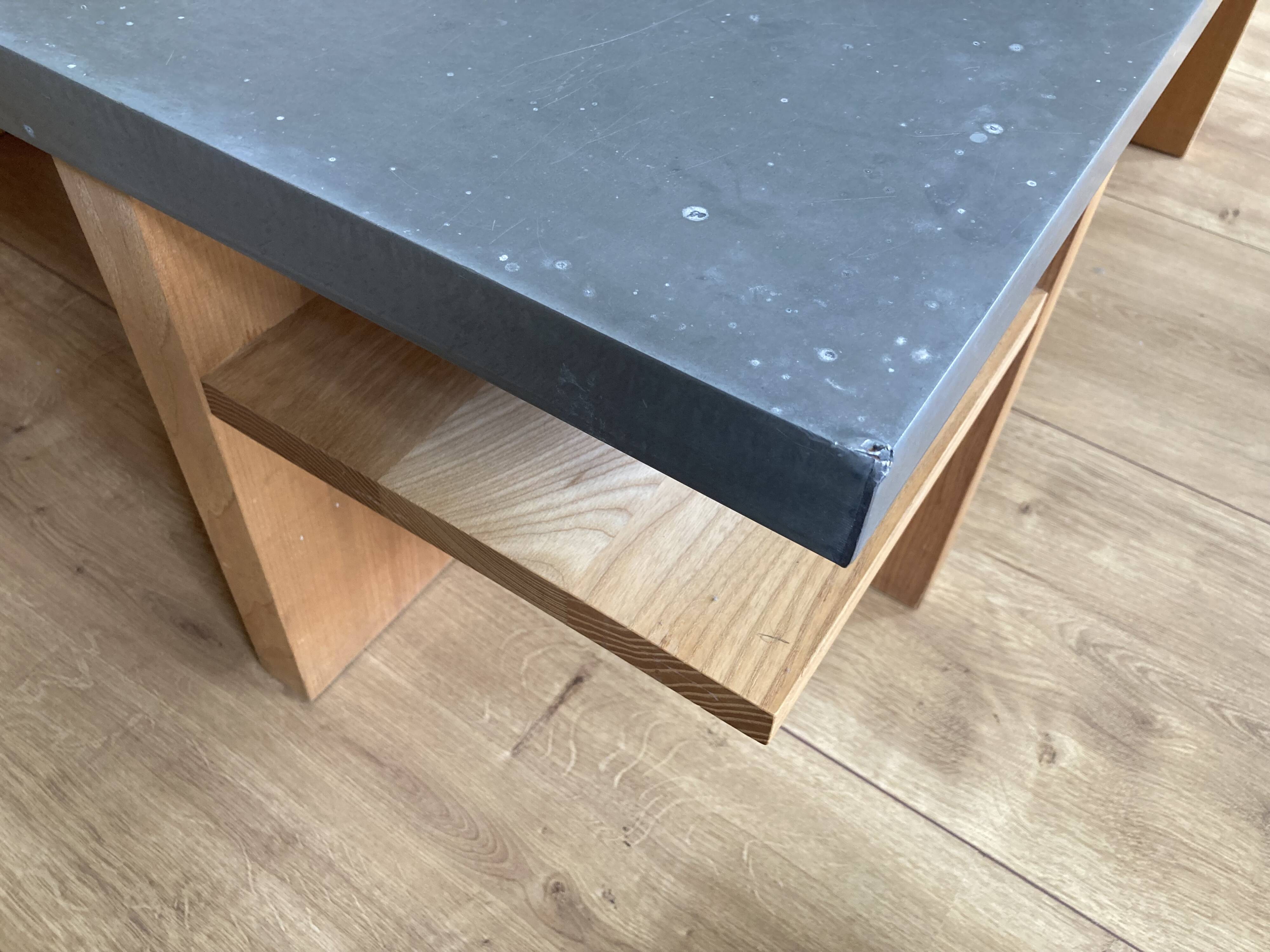 Coffee table The Conran Shop ash and zinc
