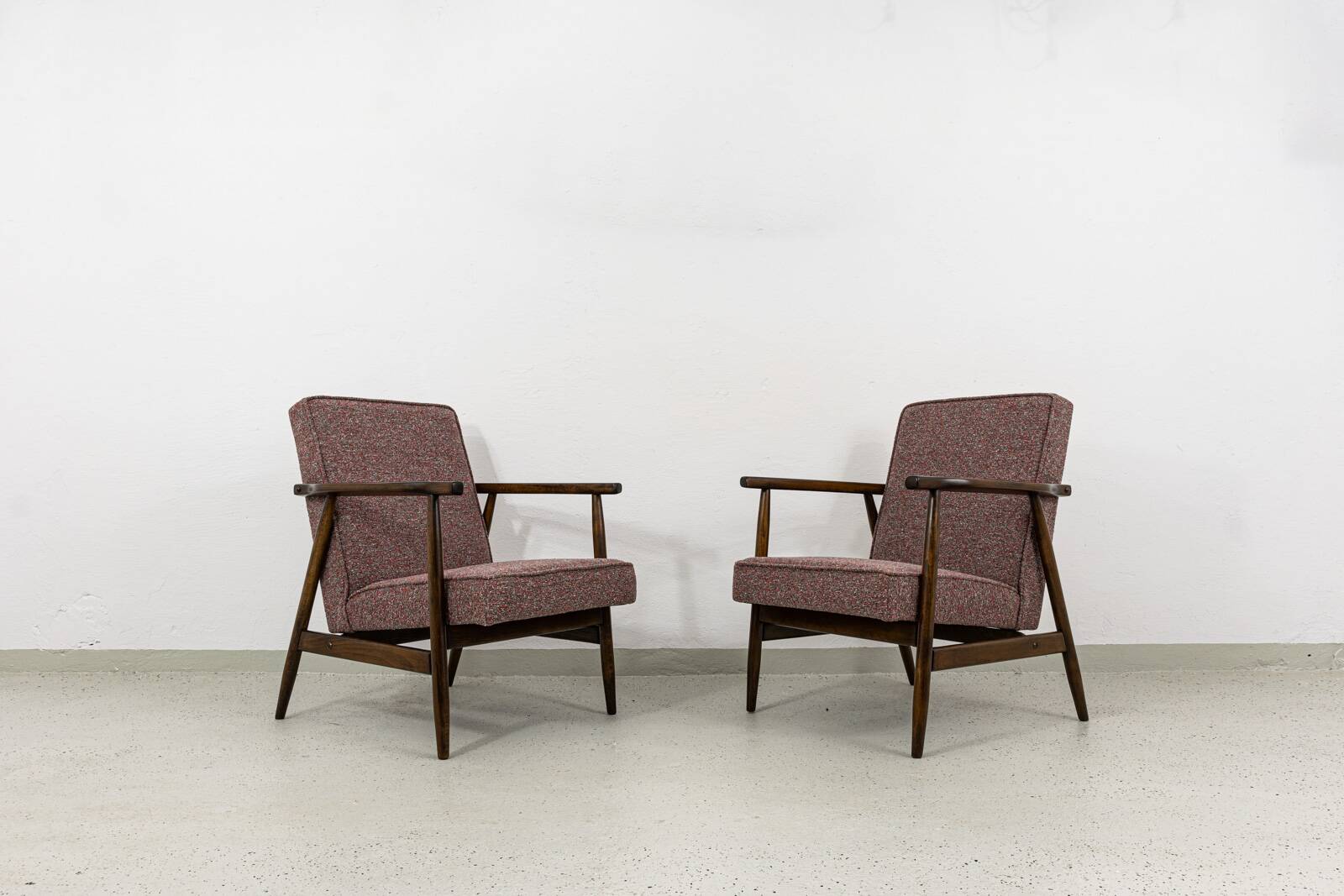 Pair of vintage armchairs, Poland, 1960s