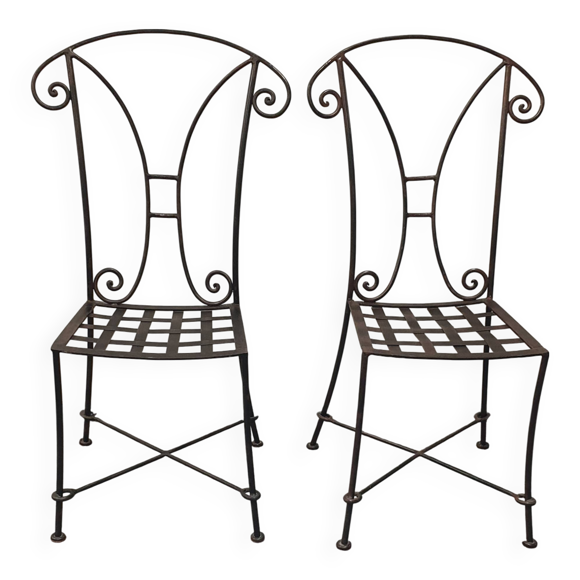 Wrought iron chairs