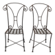 Wrought iron chairs