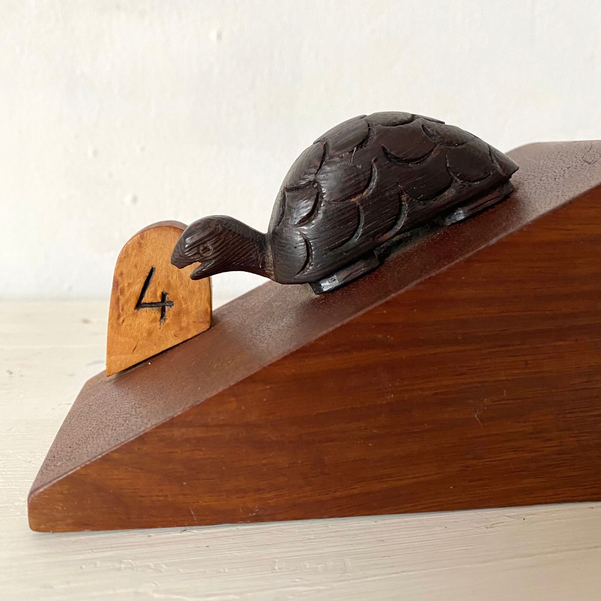 Greenhouse wooden books the hare and the tortoise
