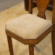 Pair of Art Deco chairs attributed to Baptistin Spade 1930s