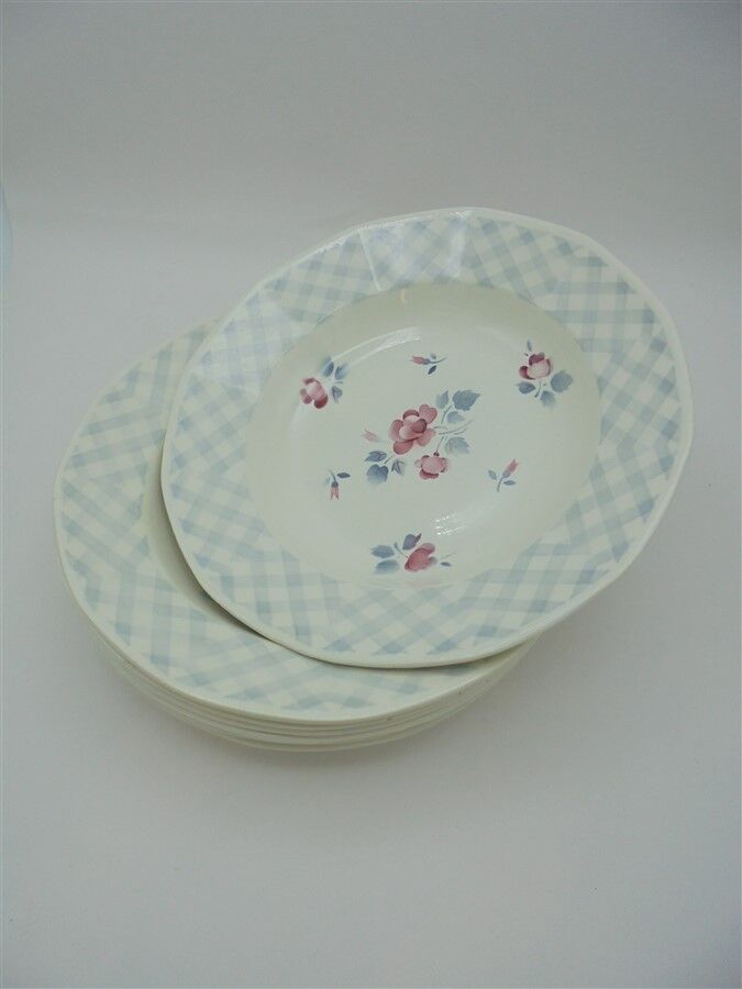 Digoin Sarreguemines hollow plates