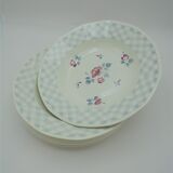 Digoin Sarreguemines hollow plates