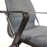 Set of 2 Drabert Z conference/dining room chairs by Prof. Hans Ullrich Bitsch