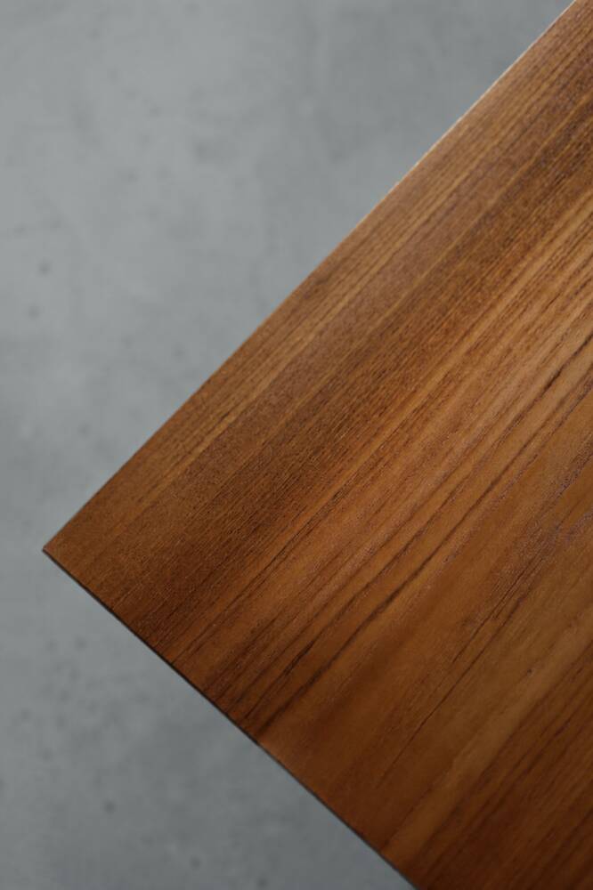 Vintage Scandinavian modern teak desk from the 1960s with drawers.