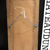 Old painting bouquet of tulips