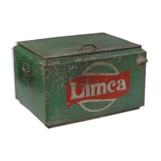 Glaciere metal limca old vintage original india