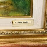 Italian School, 20th century: painting depicting a green landscape