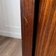 Meuble de rangement teck et chrome