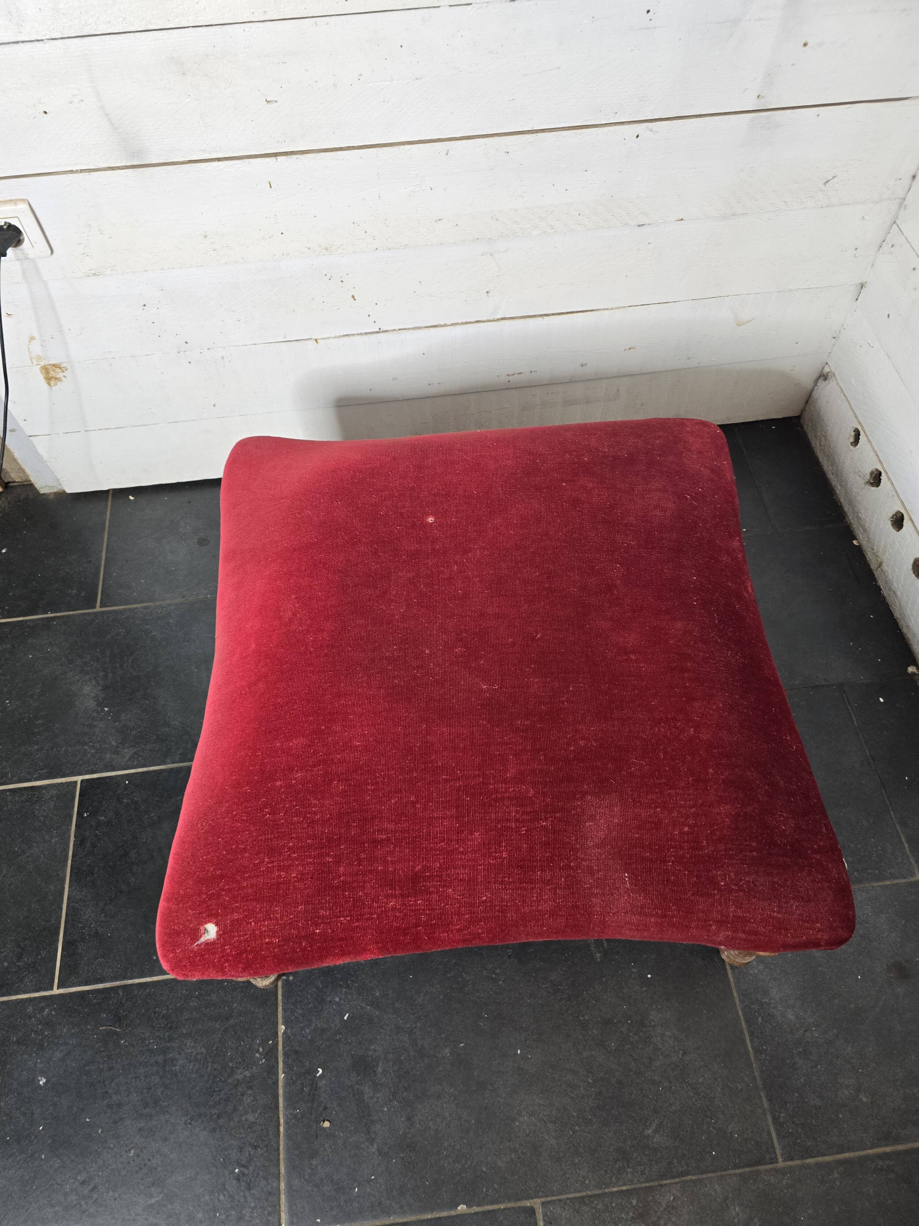 Old Louis XVI style footrest