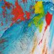 vraie peinture abstraite 116 cm