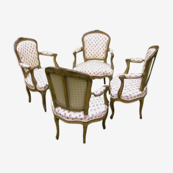 Louis XV cabriolet chair