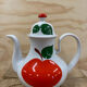 Vintage German Seltmann Bavaria Apple Teapot / fruit