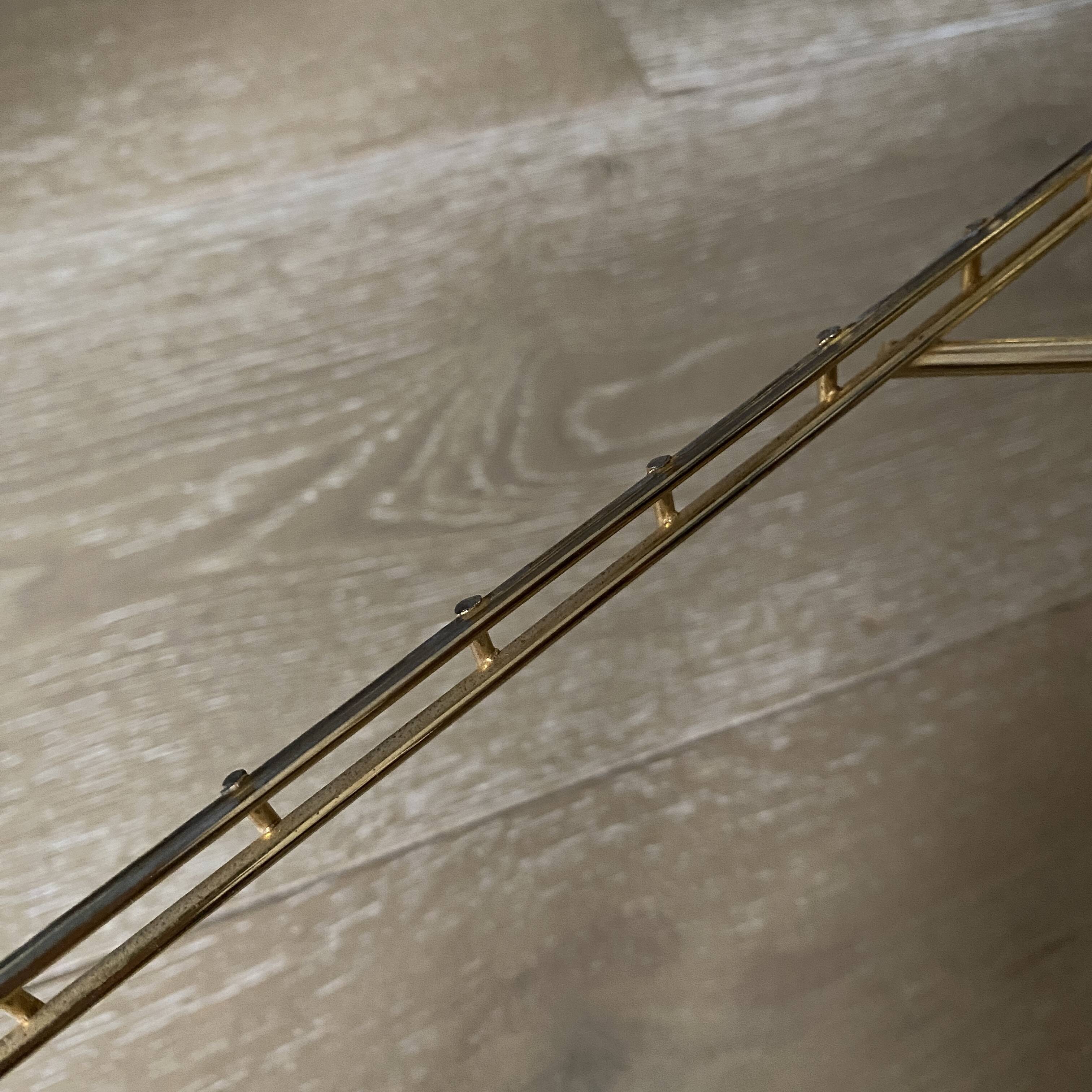 Vinyl rack trolley on wheels