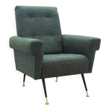 Lounge armchair, Italian design, 1970s, production: Italy