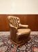 English Chesterfield club armchair brown