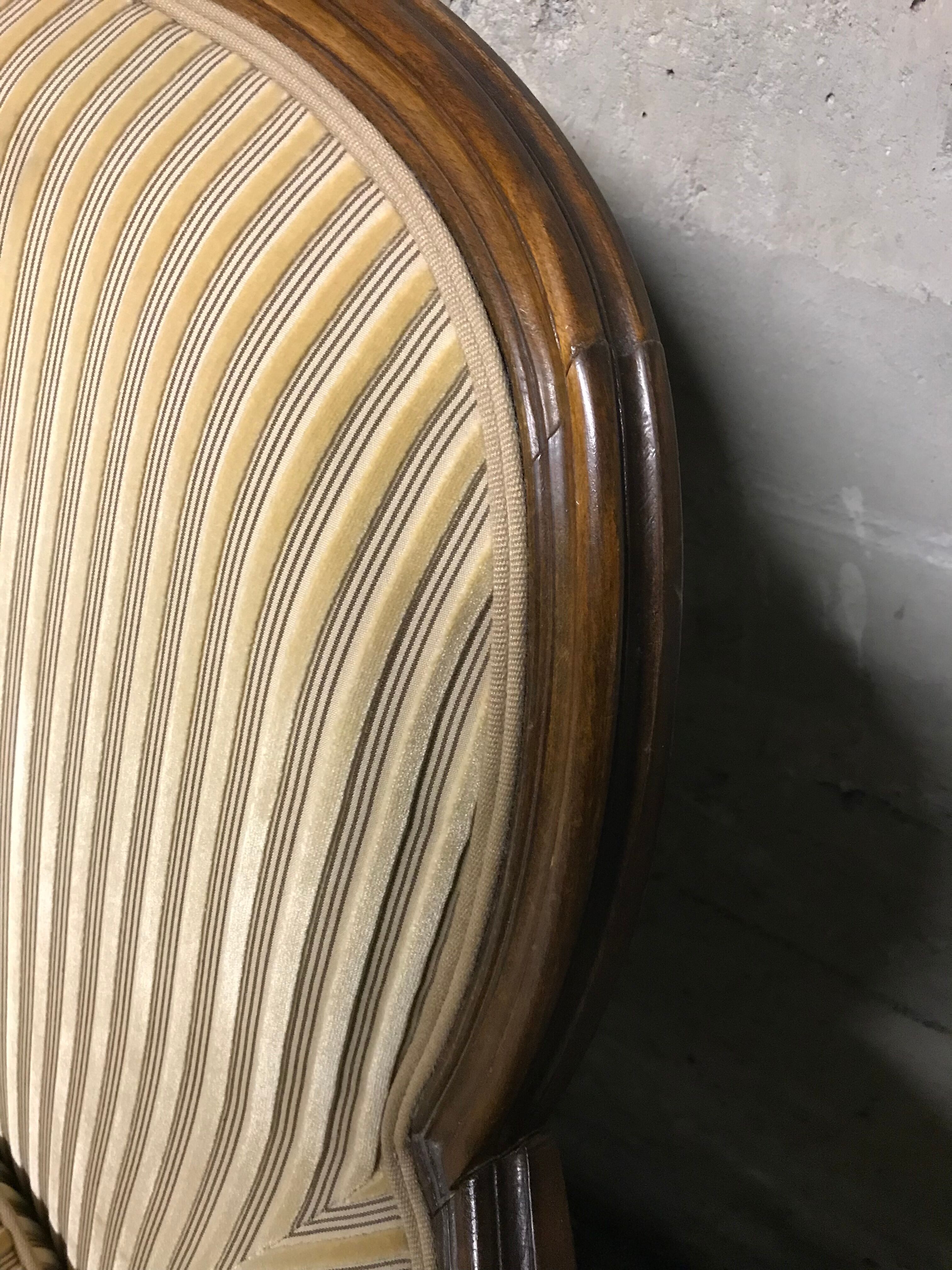Sofa / seat Louis XVI Velvet