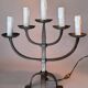 Brutalist 5-light candelabra 1950/1960.