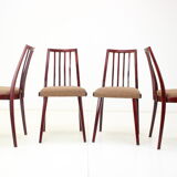 1970s Set of Four Dining Chairs by Jitona, Czechoslovakia