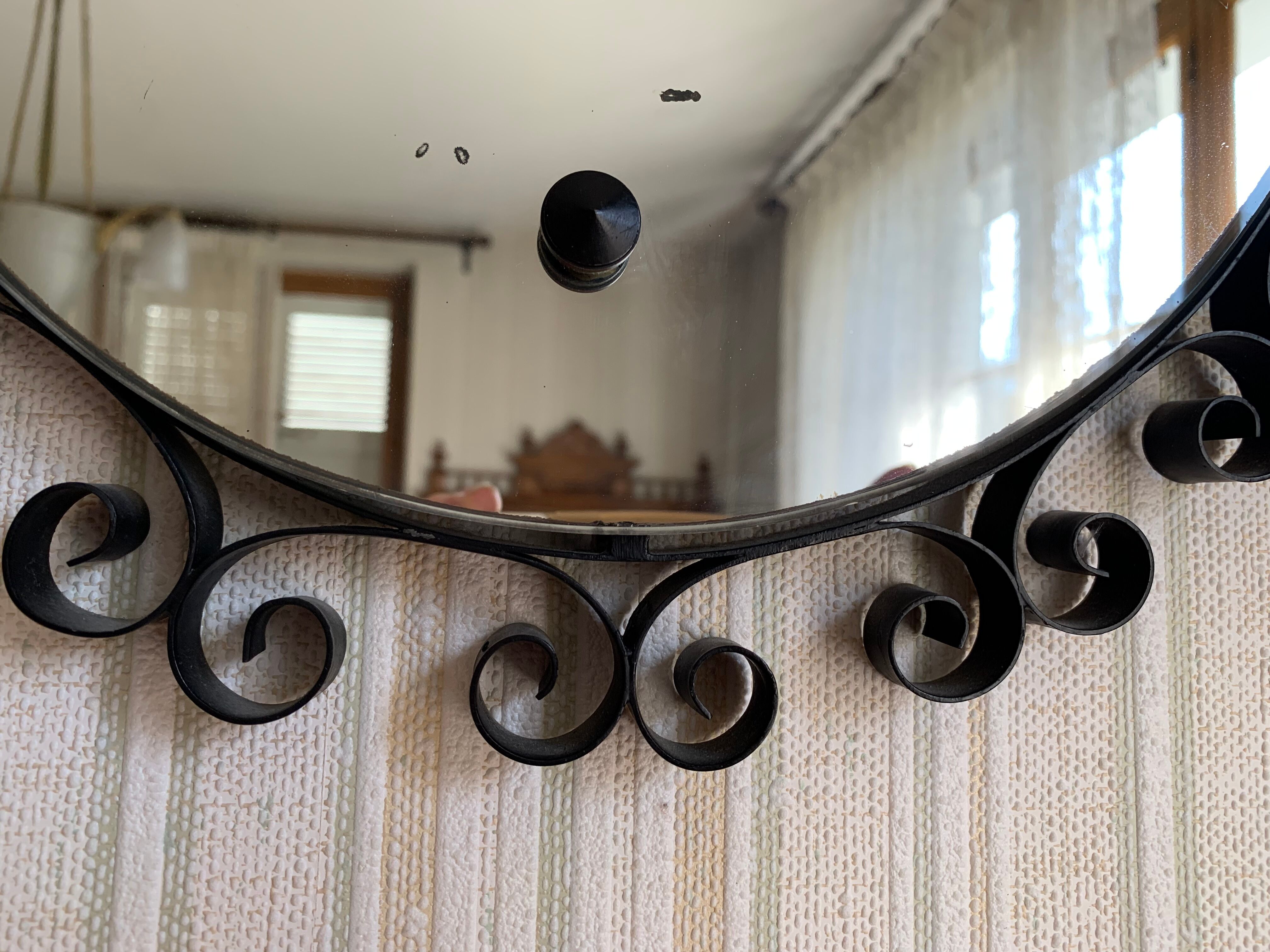 Wrought iron mirrors  38x100cm