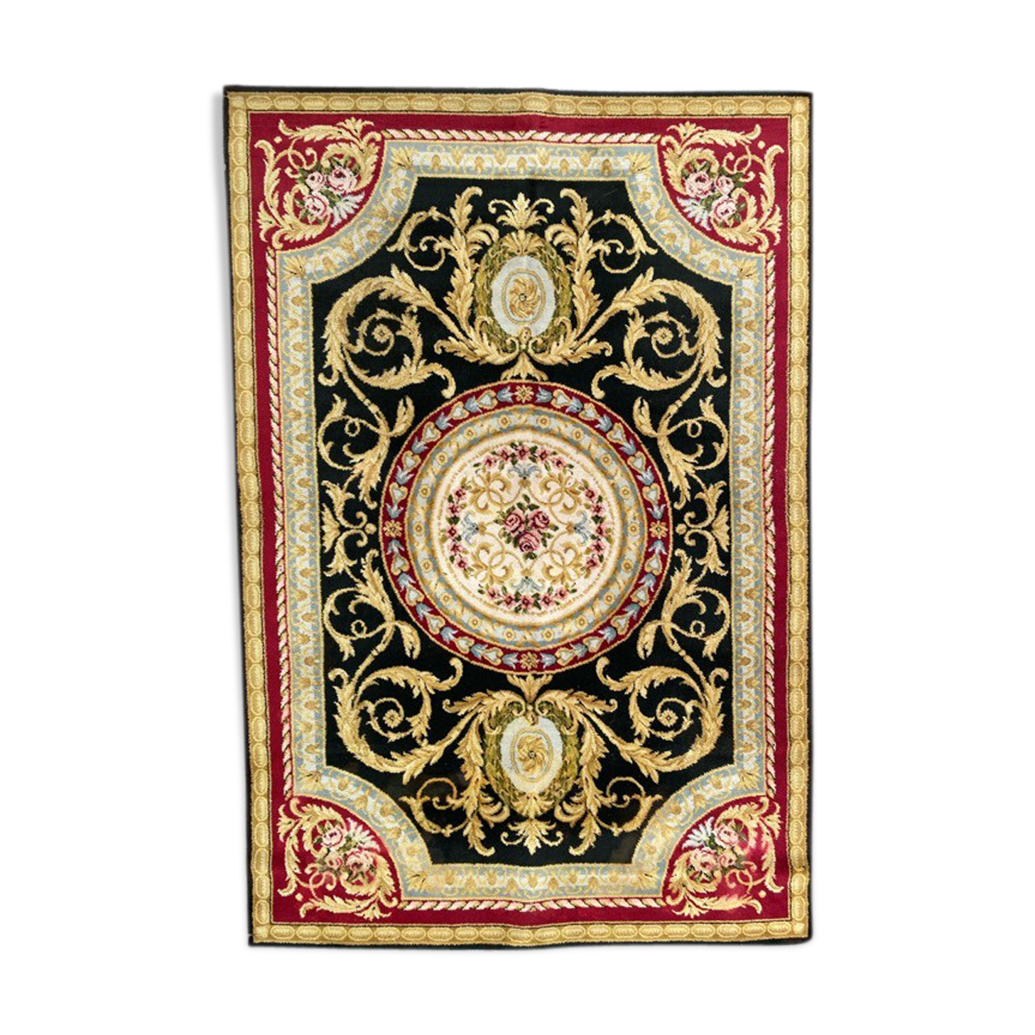 Old soapfactory style carpet - 200X298cm