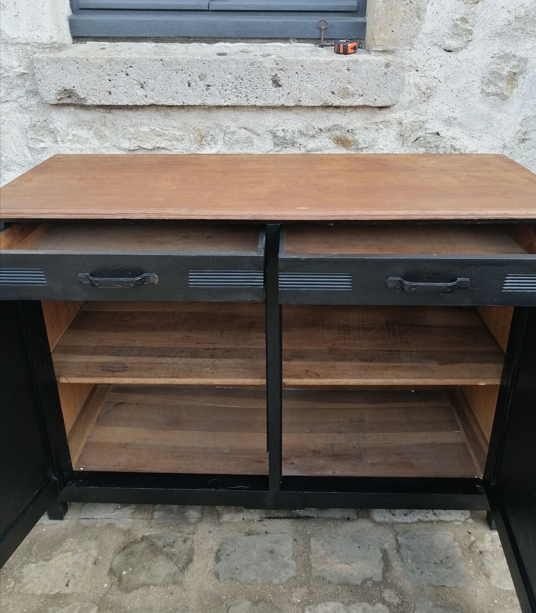 Parisian oak buffet