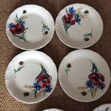 Set of 8 Vallauris plates