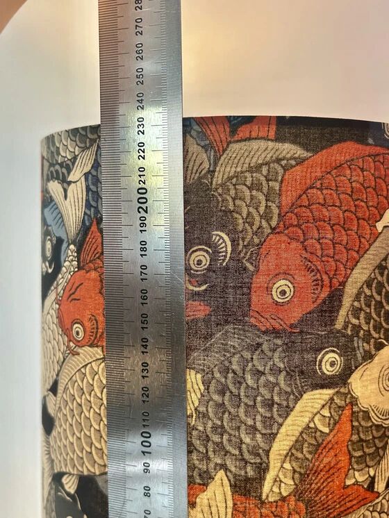 Table lamp from the 1960s, Bay vase - Bodo Mans