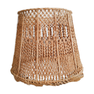 Vintage rope shade