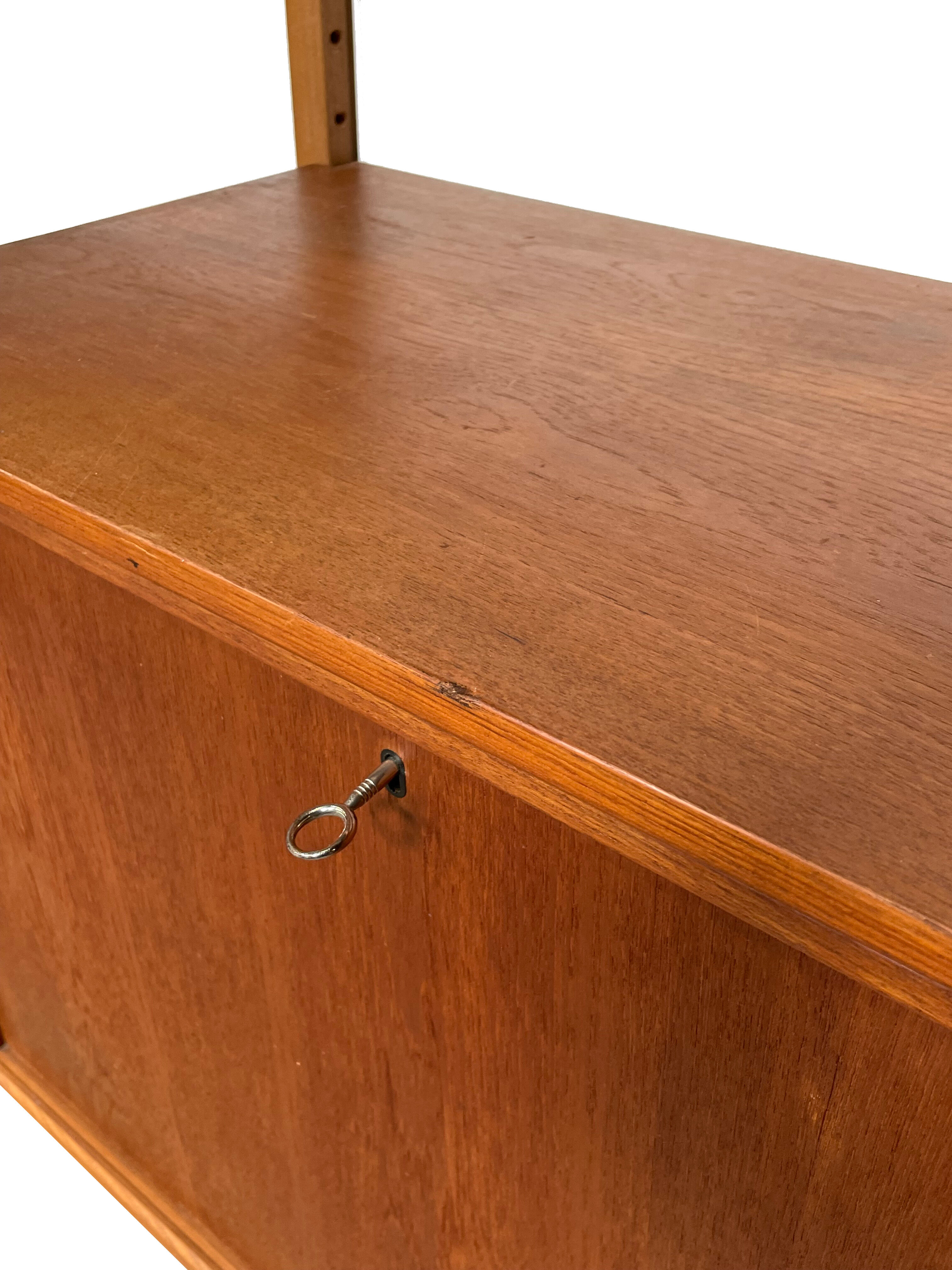 Vintage Poul Cadovius Royal System wall system wall unit