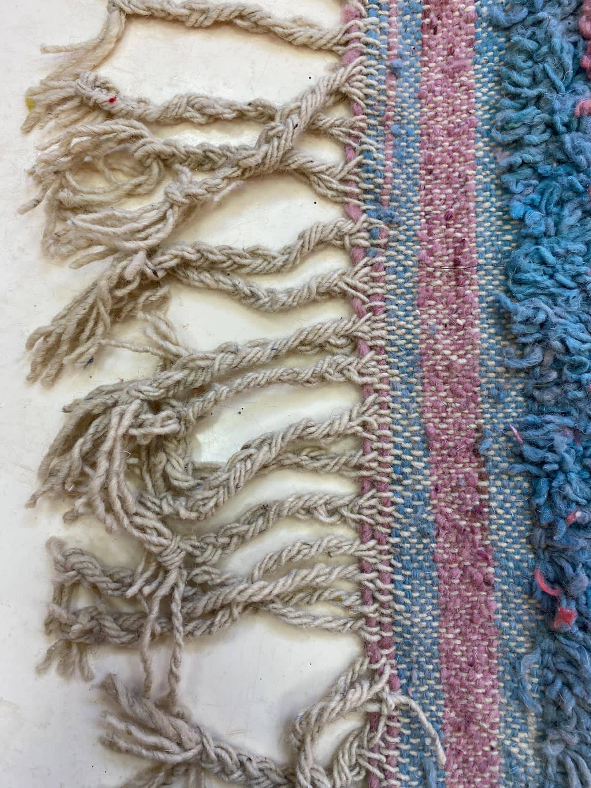 Natural handmade Berber rug 3x2 m