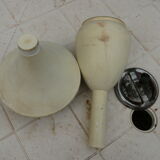 Tulip and culbuto standing ashtray