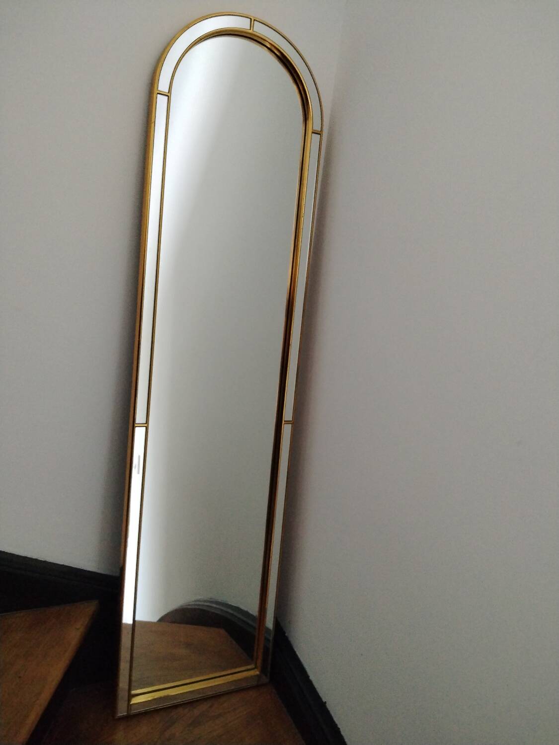 Large Vintage Deknudt Hollywood Regency Mirror