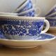 Service at Thé Villeroy & Boch in blue Burgenland porcelain