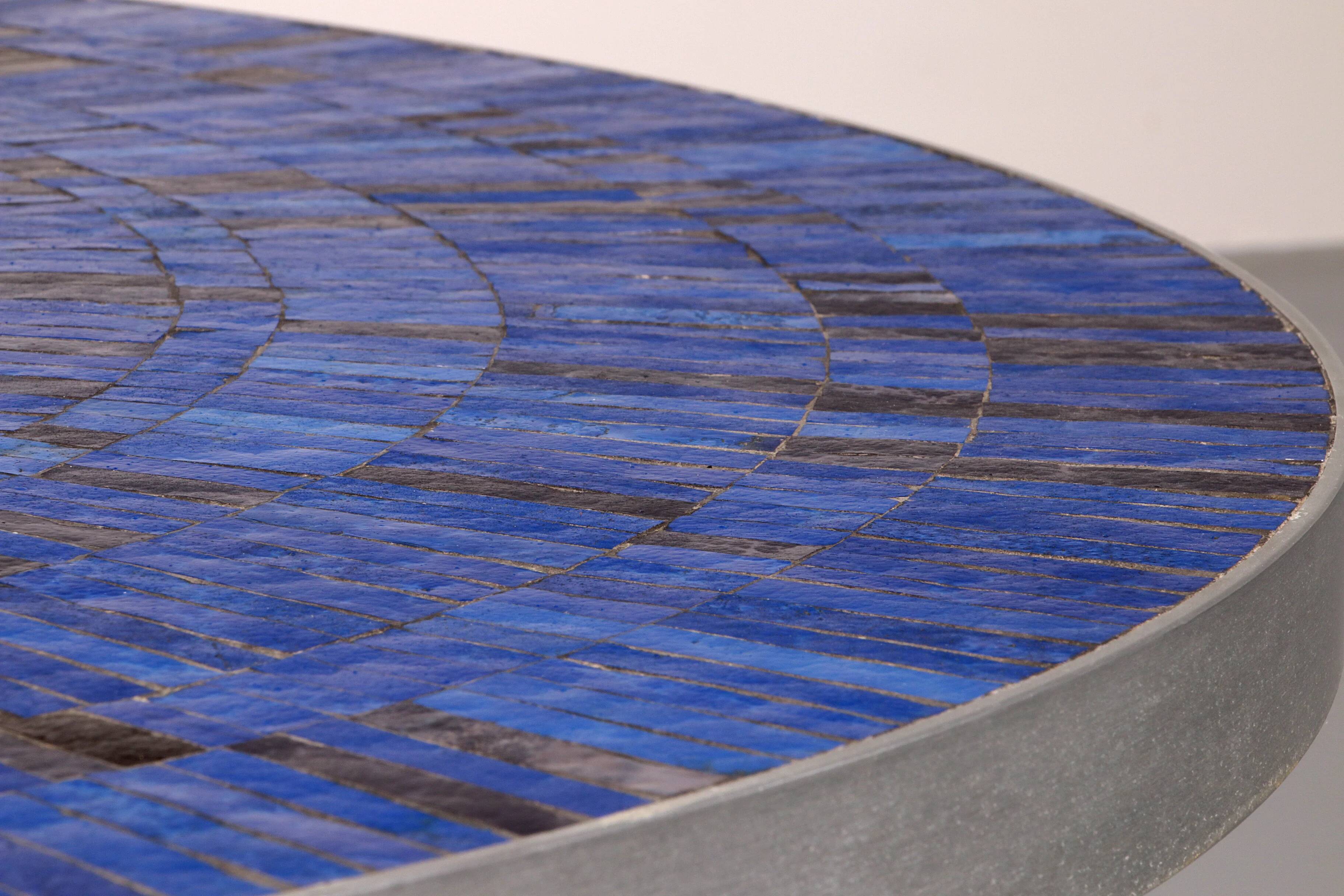Coffee table by Berthold Müller Oerlinghausen for Berthold Müller Mosaikwerkstätten, 1960s