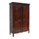 Large Louis XVI French Carved Bridal Wardrobe, ca. 1850