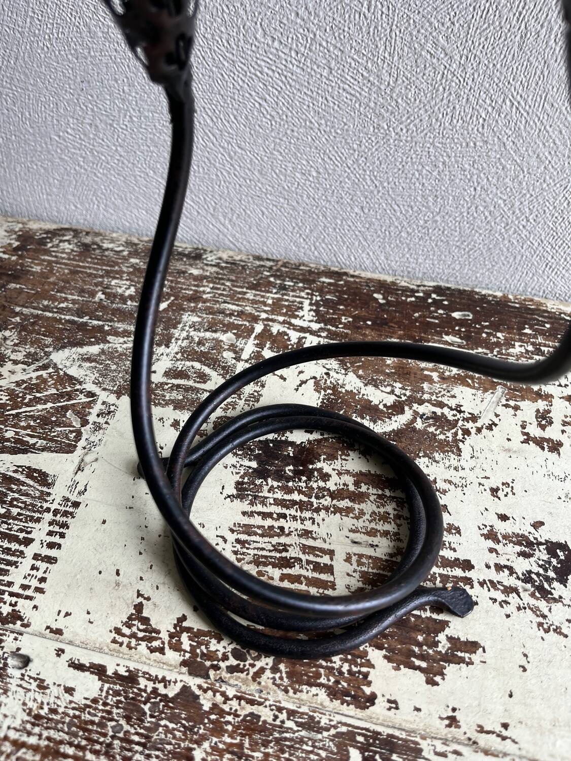 Perforated metal tealight candle holder