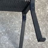 Black metal magazine rack Mathieu Mategot 1950