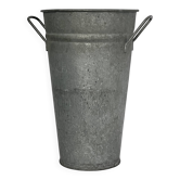 Large zinc florist vase