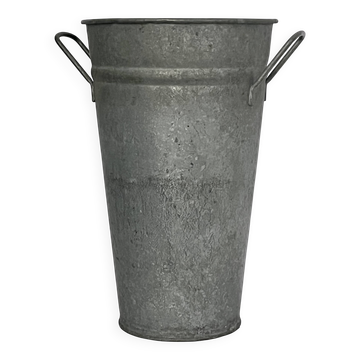 Large zinc florist vase