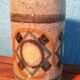 Ceramic pot "Flowers" 1960s